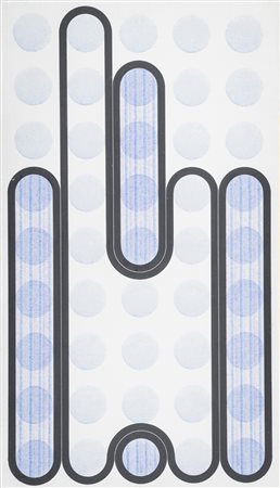 Carlo Nangeroni (New York 1922 ) Senza titolo, 1974 Acrilico su tela...