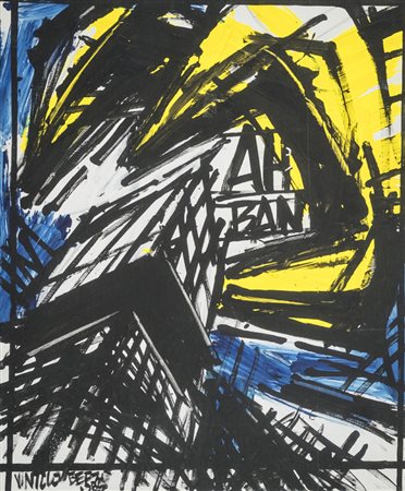 Vinicio Berti (Firenze 1921 1991) Immagine antagonismo costruttivo AH- Ban ,...