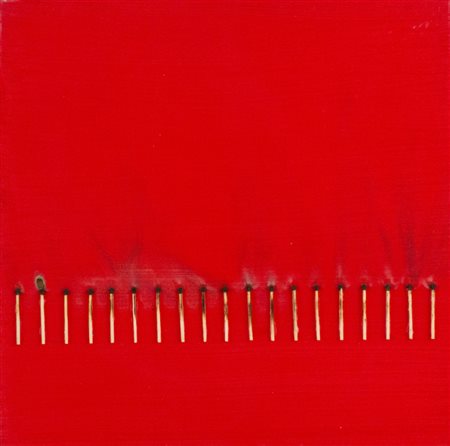 Bernard Aubertin (Fotenay aux Roses 1934 2015) Senza titolo, 2009 Fiammiferi...