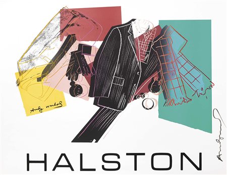 Andy Warhol Pittsburgh 1928 - New York 1987 Halston, (1982) Serigrafia su...