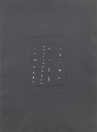 Lucio Fontana Rosario Santa Fè 1899 - Varese 1968 Concetto Spaziale, 1968...