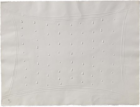 Lucio Fontana Rosario Santa Fè 1899 - Varese 1968 Concetto Spaziale, 1968...