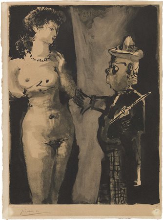 Pablo Picasso Malaga 1881 - Mougins 1973 La comédie humaine, (1954)...