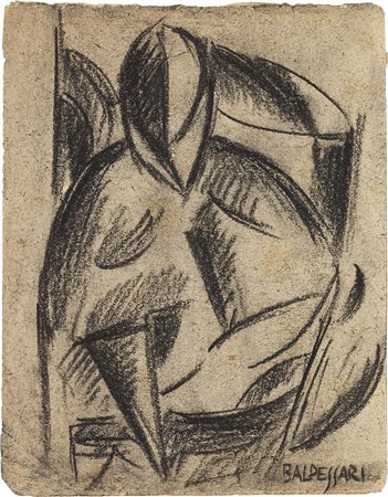 Roberto Marcello (Iras) Baldessari Innsbruck 1894 - Roma 1965 Figura...