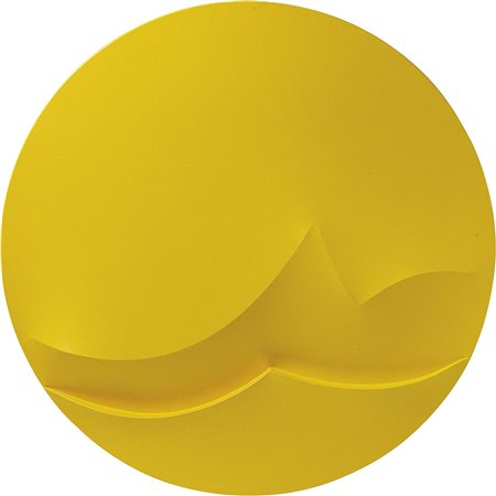 Giuseppe Amadio Todi (Pg) 1944 Gusiou Acrilico su tela estroflessa, cm. 100 ø...