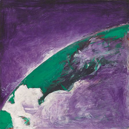 Massimo Kaufmann Milano 1963 Senza titolo, 1992 Olio su tela, cm. 40x40 Firma...