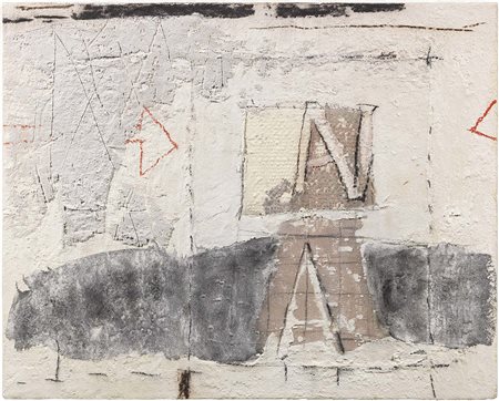 Giorgio Celiberti Udine 1929 Graffito alfabetico, 1993-94 Affresco su...