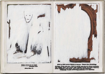 Emilio Isgrò Barcellona Pozzo di Gotto (Me) 1937 Libro cancellato, 1988...