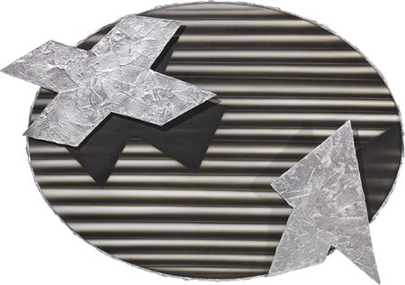 Umberto Mariani Milano 1936 Senza titolo, 1990 Piombo e acrilico su tavola,...