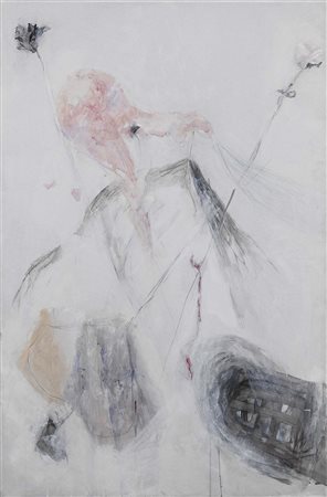 Mario Raciti Milano 1934 Why, i fiori del profondo, 2011 Olio su carta...