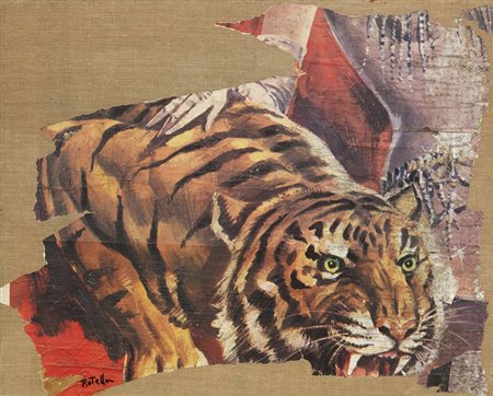 Mimmo Rotella Catanzaro 1918 - Milano 2006 Non è aggressiva, 1995 Décollage...