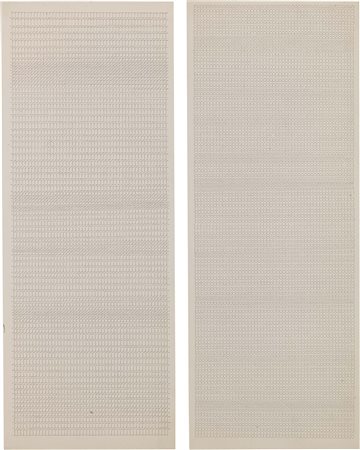 Dadamaino Milano 1935 - 2004 Lettera 11 aprile 1979 e Lettera 3 aprile 1978,...