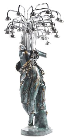 Arman Nizza 1928 - 2005 Cantando sotto la doccia, 2003 Scultura in bronzo e...