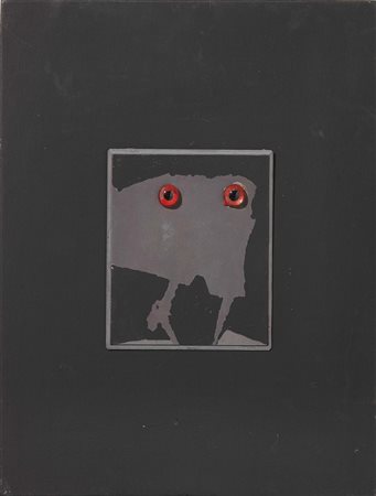 Roberto Crippa Milano 1921 - Bresso (Mi) 1972 Oiseau, 1964 Polimaterico su...