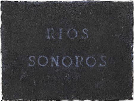 Pier Paolo Calzolari Bologna 1943 Rios Sonoros, 1982 Sale e piombo su tavola,...