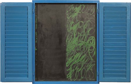 Tano Festa Roma 1938 - 1987 Persiana, primi anni Ottanta Acrilico e smalto su...