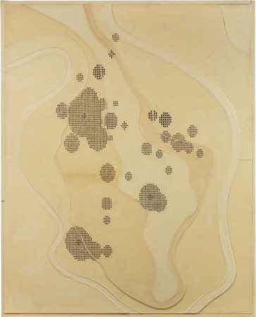 Domenico Bianchi Sgurgola (Fr) 1955 Senza titolo, 2001 Palladio e cera su...