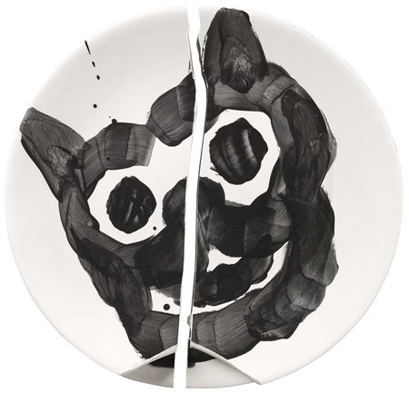 Maurizio Cattelan Padova 1960 Untitled, 2010 Ceramica dipinta, cm. 25 ø...