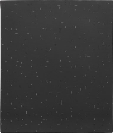 Dadamaino Milano 1935 - 2004 L'inconscio razionale, 1975 Acrilico su tela,...