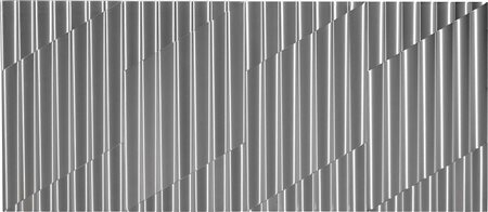 Getulio Alviani Udine 1939 Superficie a testura vibratile, 1972 Alluminio,...