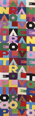 Alighiero Boetti Torino 1940 - Roma 1994 Una parola al vento, due parole al...