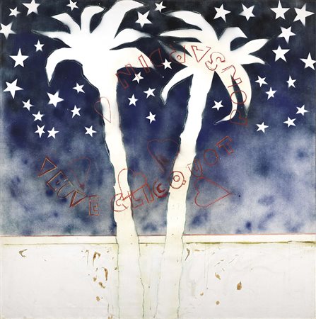 Mario Schifano Homs 1934 - Roma 1998 Veuve Clicquot Ponsardin, 1978 Smalto,...