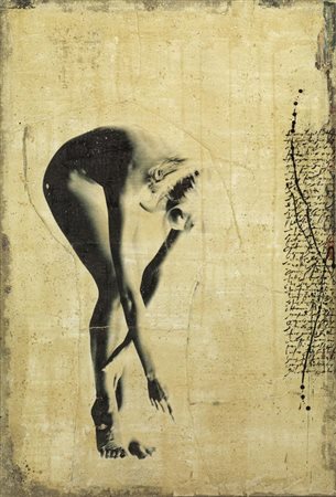 Hyena SENZA TITOLO, 2009tecnica mista su lino, cm 120x80sul retro:...