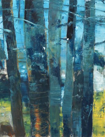 Giovanni Frangi BORCA, 2004olio su tela, cm 131x100,5sul retro: firma, data e...