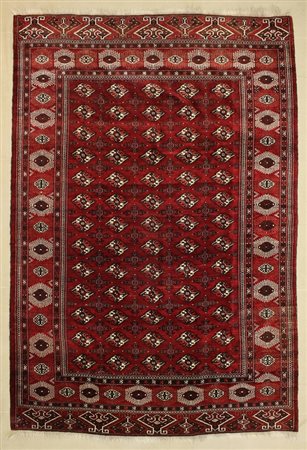BUKARA Persia. 1950 circa. Rosso mattone, 50 guls. Stato di conservazione...