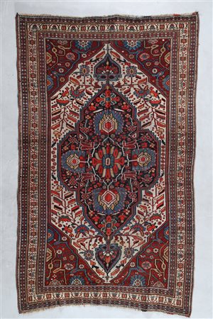 KAMSEH Tappeto Persiano in lana 1880. -. Cm 142,00 x 230,00. KAMSEH . . Cm...
