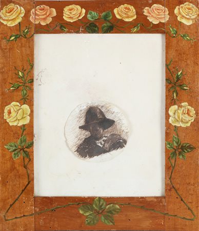 MICHETTI FRANCESCO PAOLO (1851 - 1929) Attribuito a. Uomo con cappello. China...