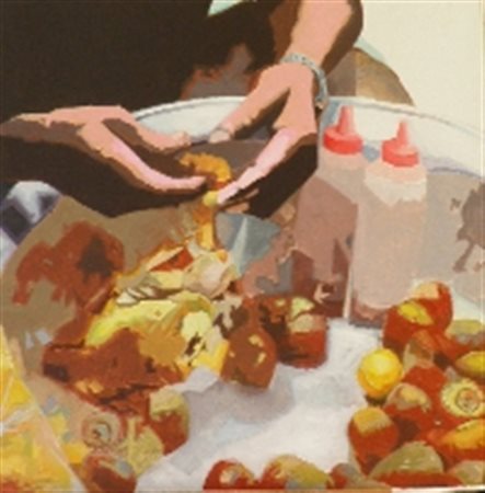 ZUNIGA CARLOS ARTURO BOGOTA' 1970 PROYECTO PACIFICO, 2005 ACRILICO SU TELA cm...