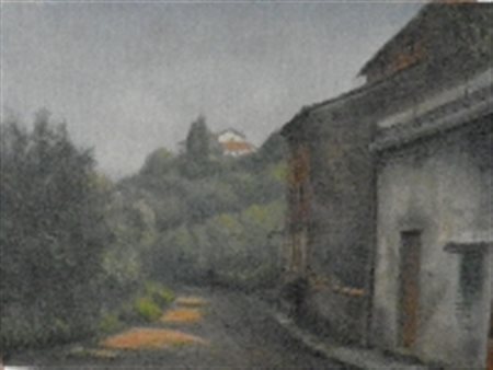 MENICOCCI ALESSIO COLLE DI BAGGIANO, 1999 OLIO SU CARTONE TELATO cm 30 x 40...