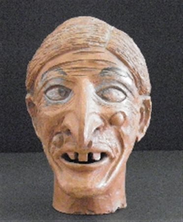 RAGAZZI UBALDO SENZA TITOLO TERRACOTTA cm 17,5 x 16 x 10 Pezzo unico