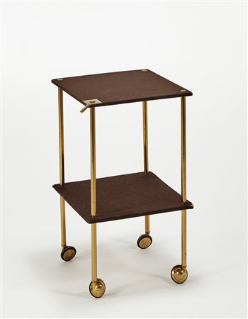 Luigi Caccia Dominioni (Milano 1913 - Milano 2016) Carrello a due ripiani...