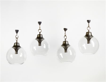 Luigi Caccia Dominioni (Milano 1913 - Milano 2016) Lotto composto da quattro...