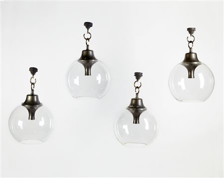 Luigi Caccia Dominioni (Milano 1913 - Milano 2016) Lotto composto da quattro...