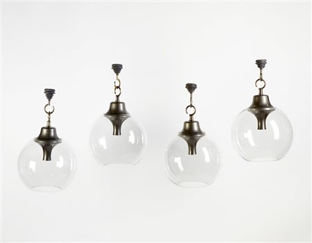 Luigi Caccia Dominioni (Milano 1913 - Milano 2016) Lotto composto da quattro...