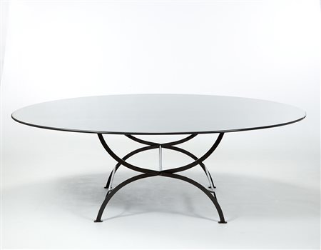 Luigi Caccia Dominioni (Milano 1913 - Milano 2016) Tavolo ovale della serie...