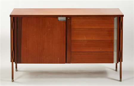 Ico Parisi (Palermo 1916 - Como 1996) Mobile per sala da pranzo a un anta e...