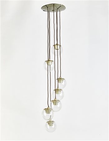 Gino Sarfatti (Venezia 1912 - Gravedona 1985) Lampada a sospensione modello...