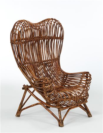 Franco Albini (Robbiate 1905 - Milano 1977) Poltrona modello "Gala"....