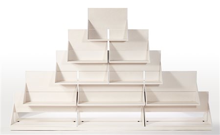 Ugo La Pietra (Bussi Sul Tirino 1938) Libreria componibile modello "Uno...