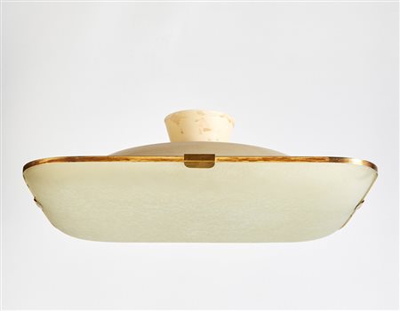 Max Ingrand (Bressuire 1908 - Parigi 1969) Plafoniera modello "1485/1"....