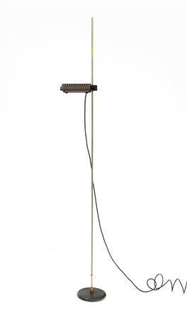 Joe Colombo (Milano 1930 - Milano 1971) Lampada da terra modello "626" con...