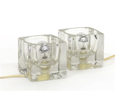 Peill & Putzler Coppia di lampade da tavolo modello "TA14". Germania 1968 ca....