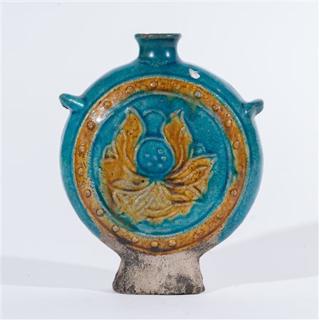 Arte Cinese Fiasca in ceramica fanhua Cina, dinastia Ming. -. Cm 13,50 x...