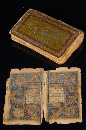 Arte Islamica Corano Persia, XIX secolo . -. Cm 10,00 x 15,50. Manoscritto in...