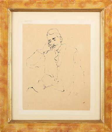 TAMBURI ORFEO (1910 - 1994) Senza titolo. 1936. China su carta. Cm 21,50 x...