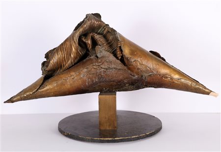 RAMBELLI AMILCARE (1924 - 1976) Senza titolo. 1966. Bronzo. Cm 73,00 x 37,00...